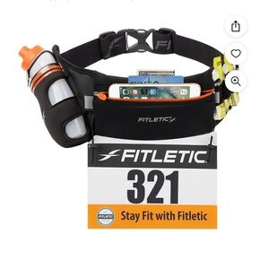 Fitletic water bottle and Gel Belt size small